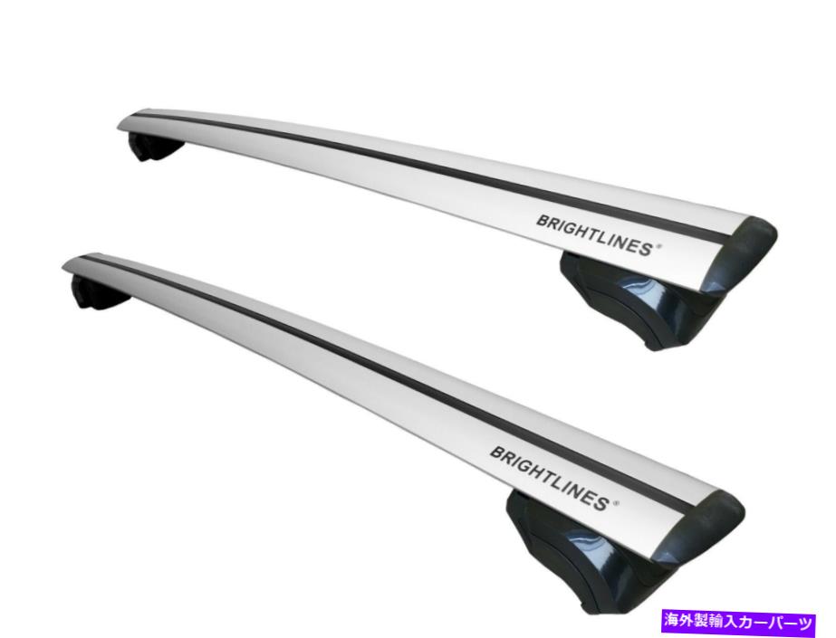 ルーフキャリア ブライトラインルーフクロスバースキーラックkiaソレント2021-2022と互換性のあるコンボ BRIGHTLINES Roof Crossbars Ski Racks Combo Compatible with Kia Sorento 2021-2022