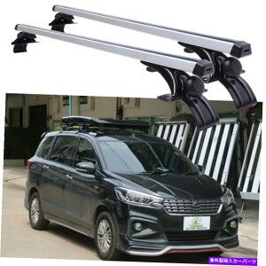 ルーフキャリア スズキ・エルティガ48 "カートップルーフラッククロスバー荷物荷物キャリアアルミニウム For Suzuki Ertiga 48" Car Top Roof Rack Cross Bar Luggage Cargo Carrier Aluminum