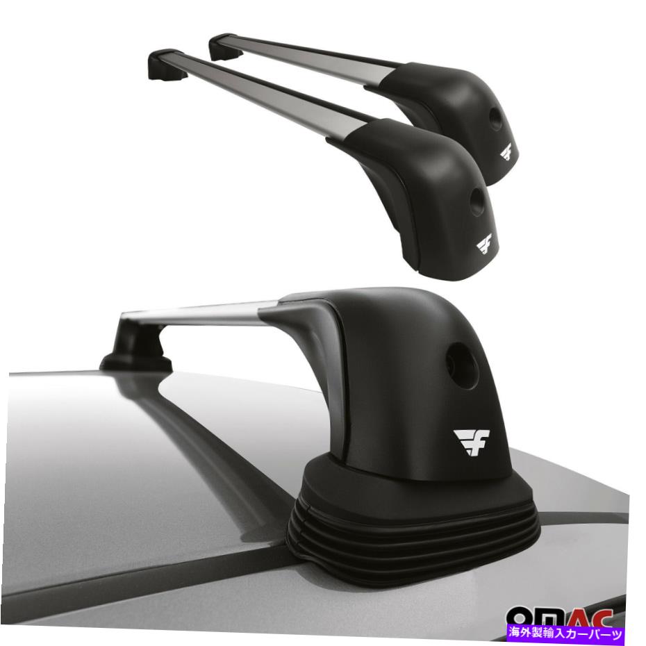 ルーフキャリア BMW 3シリーズのシルバールーフラッククロスバー貨物レール（E91）ワゴン2006-2011 Silver Roof Rack Cross Bars Cargo Rails For BMW 3 Series (E91) Wagon 2006-2011【並行輸入品】