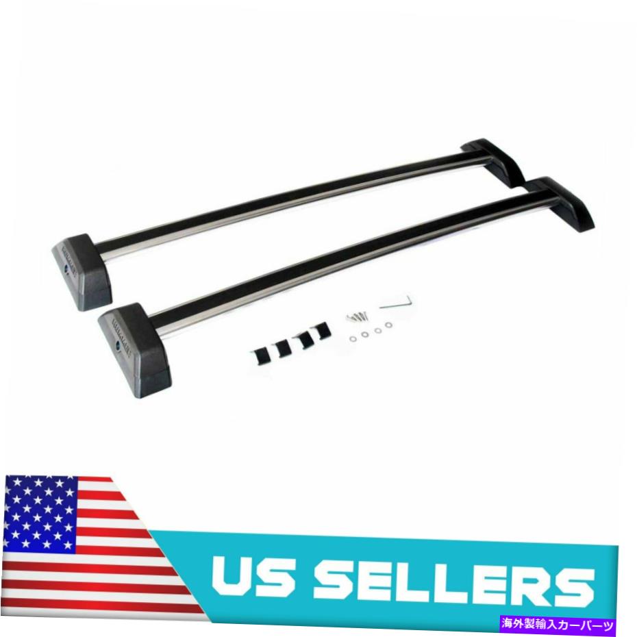 ルーフキャリア 2006年から2010年に適したペアハマーH3 H3Tカールーフラックナイロンスチール Pair Suitable For 2006-2010 Hummer H3 H3T Car Roof Rack Nylon Steel