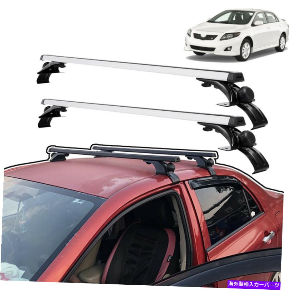 Car Top Roof Rack Cross Bar Luggage Carrier for Toyota Corolla Camry Universalカテゴリルーフキャリア状態新品メーカー車種発送詳細全国一律 送料無料 （※北海道、沖縄、離島は省く）商品詳細輸入商品の為、英語表記となります。Condition: NewFeatures: Adjustable, Anti-Theft Lock, Removable, Waterproof, Water-ResistantManufacturer Warranty: 1 YearItem Width: 117cmNumber of Pieces: 2Fitment Type: Direct ReplacementModified Item: YesCountry/Region of Manufacture: AmericaMaterial: SteelUniversal Fitment: YesAttachment Type: ClampPlacement on Vehicle: RoofLoad Capacity: 150LBS/68KGManufacturer Part Number: Does Not ApplyBrand: UnbrandedColor: SilverMounting Hardware Included: YesType: Universal Roof RackItems Included: Mounting HardwareUPC: Does Not Apply 条件：新品機能：調整可能、盗難防止ロック、取り外し可能、防水性、耐水性メーカー保証：1年アイテム幅：117cmピース数：2装備タイプ：直接交換変更されたアイテム：はい製造国/地域：アメリカ材料：鋼ユニバーサルフィットメント：はいアタッチメントタイプ：クランプ車両への配置：屋根負荷容量：150lbs/68kgメーカーの部品番号：適用されませんブランド：ブランドなし色：銀取り付けハードウェアが含まれています：はいタイプ：ユニバーサルルーフラック含まれるアイテム：ハードウェアの取り付けUPC：適用されません《ご注文前にご確認ください》■海外輸入品の為、NC・NRでお願い致します。■取り付け説明書は基本的に付属しておりません。お取付に関しましては専門の業者様とご相談お願いいたします。■通常2〜4週間でのお届けを予定をしておりますが、天候、通関、国際事情により輸送便の遅延が発生する可能性や、仕入・輸送費高騰や通関診査追加等による価格のご相談の可能性もございますことご了承いただいております。■海外メーカーの注文状況次第では在庫切れの場合もございます。その場合は弊社都合にてキャンセルとなります。■配送遅延、商品違い等によってお客様に追加料金が発生した場合や取付け時に必要な加工費や追加部品等の、商品代金以外の弊社へのご請求には一切応じかねます。■弊社は海外パーツの輸入販売業のため、製品のお取り付けや加工についてのサポートは行っておりません。専門店様と解決をお願いしております。■大型商品に関しましては、配送会社の規定により個人宅への配送が困難な場合がございます。その場合は、会社や倉庫、最寄りの営業所での受け取りをお願いする場合がございます。■輸入消費税が追加課税される場合もございます。その場合はお客様側で輸入業者へ輸入消費税のお支払いのご負担をお願いする場合がございます。■商品説明文中に英語にて”保証”関する記載があっても適応はされませんのでご了承ください。■海外倉庫から到着した製品を、再度国内で検品を行い、日本郵便または佐川急便にて発送となります。■初期不良の場合は商品到着後7日以内にご連絡下さいませ。■輸入商品のためイメージ違いやご注文間違い当のお客様都合ご返品はお断りをさせていただいておりますが、弊社条件を満たしている場合はご購入金額の30％の手数料を頂いた場合に限りご返品をお受けできる場合もございます。(ご注文と同時に商品のお取り寄せが開始するため)（30％の内訳は、海外返送費用・関税・消費全負担分となります）■USパーツの輸入代行も行っておりますので、ショップに掲載されていない商品でもお探しする事が可能です。お気軽にお問い合わせ下さいませ。[輸入お取り寄せ品においてのご返品制度・保証制度等、弊社販売条件ページに詳細の記載がございますのでご覧くださいませ]&nbsp;