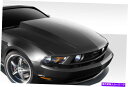 hood panel 10-12フォードマスタングカウルデュラフレックスボディキット - フード!!! 112401 10-12 Ford Mustang Co...