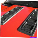 hood panel Chevy Camaro 2010-2015レトロUSA CA1HV-A-CFカーボンファイバーベントセット For Chevy Cama...