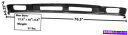 hood panel 1962-66シボレーピックアップフード低バランス新機能 1962-66 Chevrolet Pickup Hood Lower Vala...