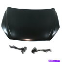 hood panel 2013-2015のフードキットMazda CX-5 W/ Hood Hinges Primed Steel 3-PCS。 Hood Ki...