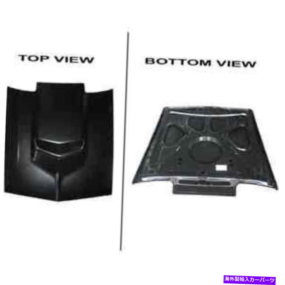 hood panel ゴールデンスターHO01-674スチールL-88スタイルフード Golden Star HO01-674 Steel L-88 Style Hood