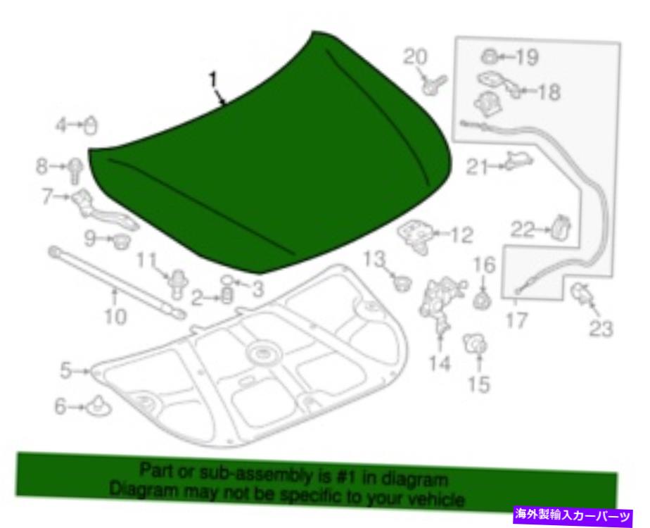 hood panel OEM New 2015-2019 Subaru Legacy Outback Front Complete Hood Panel 57229AL00C9P OEM NEW 2015-2019 Subaru Legacy Outback Front Complete Hood Panel 57229AL00C9P