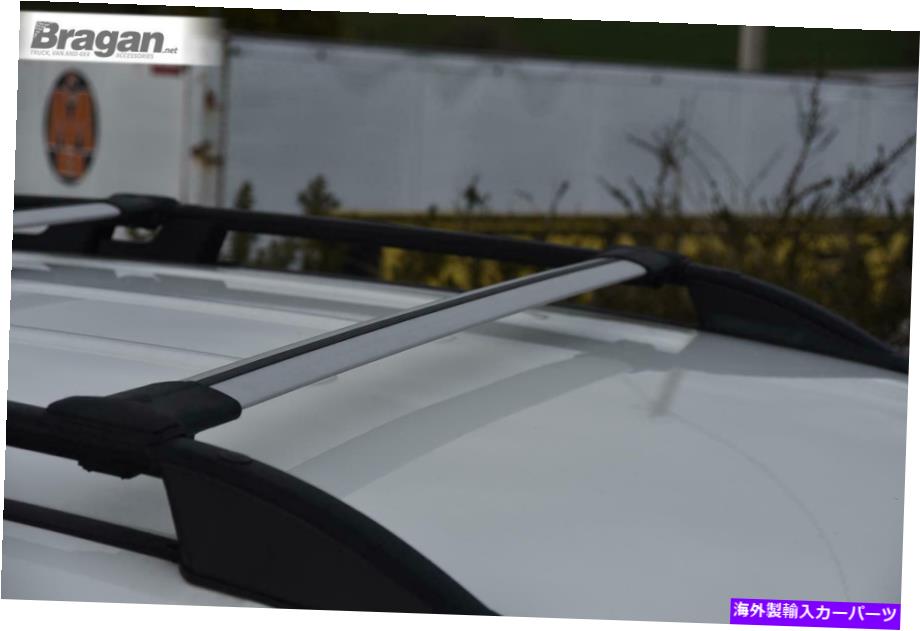 ルーフキャリア ルーフレール - 金属 +クロスバー - タイプBルノートラフィックSWB 02-14ブラック Roof Rails - Metal + Cross Bar - TYPE B To Fit Renault Trafic SWB 02-14 BLACK