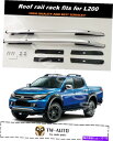 ルーフキャリア 三菱L200 2015-2020荷物バールーフラックのルーフレールキャリアラックフィット Roof Rail Carrier Rack fits for Mitsubishi L200 2015-2020 luggage bar roof racks