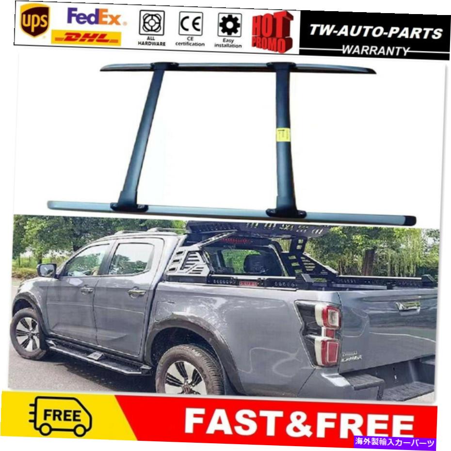 ルーフキャリア 4pcsに適しているのはisuzu d-max dmax 2020 2021 2022ルーフレールラッククロスバークロスバー 4Pcs Fit for ISUZU D-MAX DMAX 2020 2021 2022 Roof Rail Rack Crossbars Cross Bars