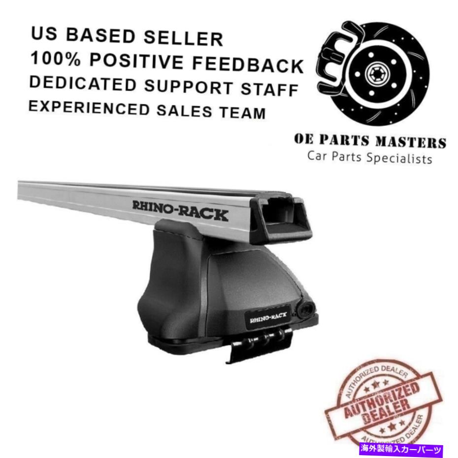 ルーフキャリア Rhino Rack Ja8389ヘビーデューティ2500ルーフラックSysシルバーフォードF150 04-08/15-20 Rhino Rack JA8389 Heavy Duty 2500 Roof Rack Sys Silver For Ford F150 04-08/15-20