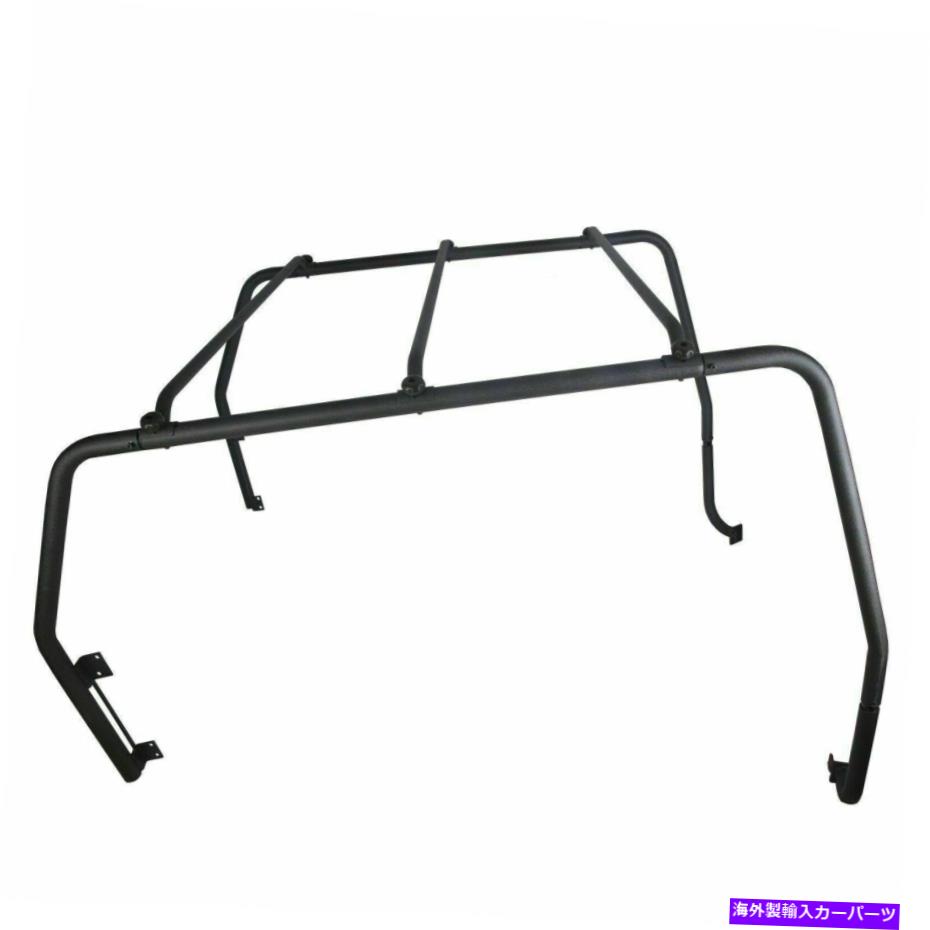 ルーフキャリア 1997-06のルーフラックジープラングラーTJルビコンテクスチャブラック76713の交換 Roof Rack for 1997-06 Jeep Wrangler TJ Rubicon Textured Black Replace For 76713