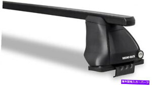 롼եꥢ Rhinoå09-14եåȥۥƶ04-09եåȥȥ西ץꥦBlk 2С롼եå Rhino Rack 09-14 Fits Honda Insight 04-09 Fits Toyota Prius Blk 2 Bar Roof Rack