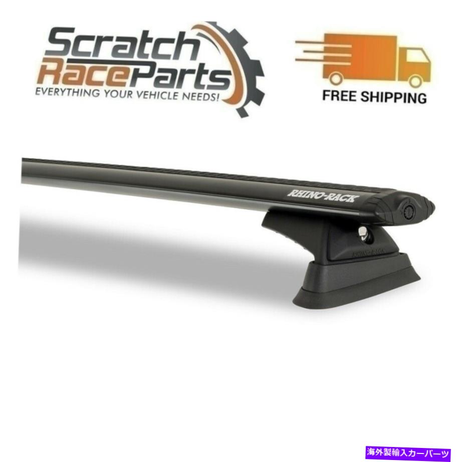 ルーフキャリア JB1683ビュイック/キャデラック/GMC/Chevy Vortex RCPルーフラックSysブラック用のRhinoラック JB1683 Rhino Rack For Buick/Cadillac/GMC/Chevy Vortex RCP Roof Rack Sys Black