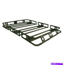 ルーフキャリア smittybiltのディフェンダー溶接ワンピースルーフラック4.5'w/6.5'l Smittybilt Defender Welded One Piece Roof Rack 4.5'W/6.5'L