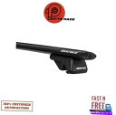 ルーフキャリア Rhino Rack Ja9137 Vortex SXルーフラックシステム取り外し可能な黒い3バールーフラック Rhino Rack JA9137 Vortex SX Roof Rack System Removable Black 3 Bar Roof Rack(2)