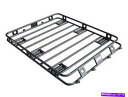 ルーフキャリア Smittybilt Defender 5.5ft x 5ft x 4in溶接ワンピースルーフラック-55504 Smittybilt Defe...