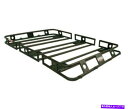 ルーフキャリア ディフェンダールーフラックスチール5.5 x 5 x 4in側面ワンピース溶接smittybilt Defender Roof Rack Steel 5.5 X 5 X 4In Sides One Piece Welded Smittybilt