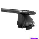 ルーフキャリア ヒュンダイツーソン10-15サイロラックJA2194 VORTEX 2500ブラックルーフラックシステム For Hyundai Tucson 10-15 Rhino-Rack JA2194 Vortex 2500 Black Roof Rack System(2)