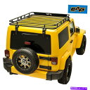 ルーフキャリア 2007-2018に適したEAGルーフマウントカーゴバスケットラックジープラングラーJK 2/4ドア EAG Roof Mounted Carg...