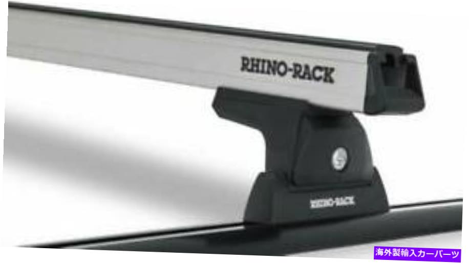 ルーフキャリア Rhino Rack 14-19フィットランドローバーレンジローバースポーツLW 4DRシルバー2バールーフラック Rhino Rack 14-19 Fits Land Rover Range Rover Sport Lw 4dr Silver 2 Bar Roof Rack