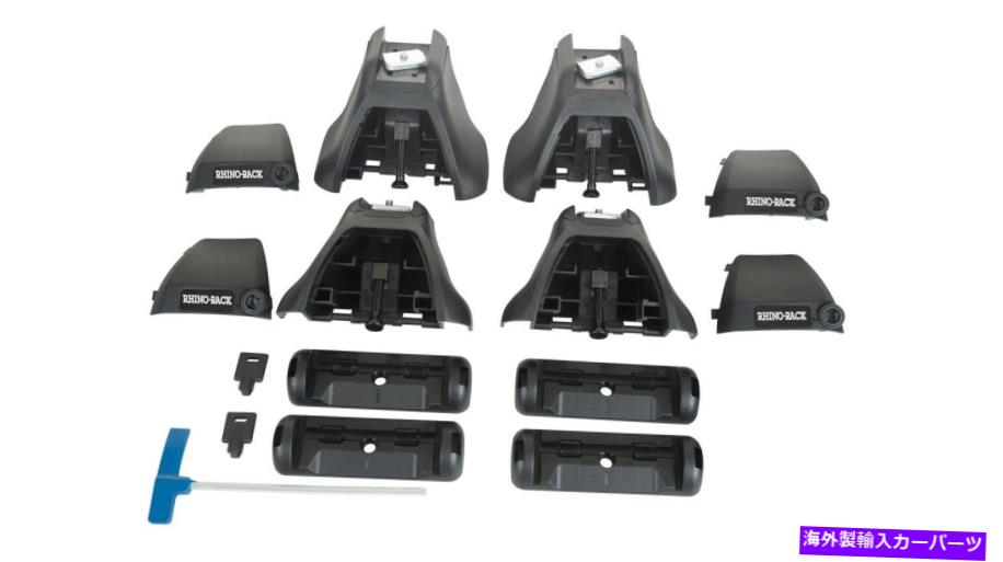 롼եꥢ Rhino-rack USAJA4835 2500ޥեåHD롼եåƥ11-20ǥ󥴤Ŭ礷ޤ Rhino-Rack USA JA4835 2500 Multi Fit HD Roof Rack System Fits 11-20 Durango