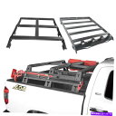 ルーフキャリア ルーフラック +ハイベッドカーゴラック荷物キャリアフィットトヨタツンドラ14-21ピックアップ Roof Rack +High Bed Carg...