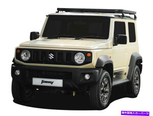 ルーフキャリア Slimline II 3/4ルーフラックキットスズキジミー（2018-Current）と互換性 Slimline II 3/4 Roof Rack Kit compatible with Suzuki Jimny (2018-Current)