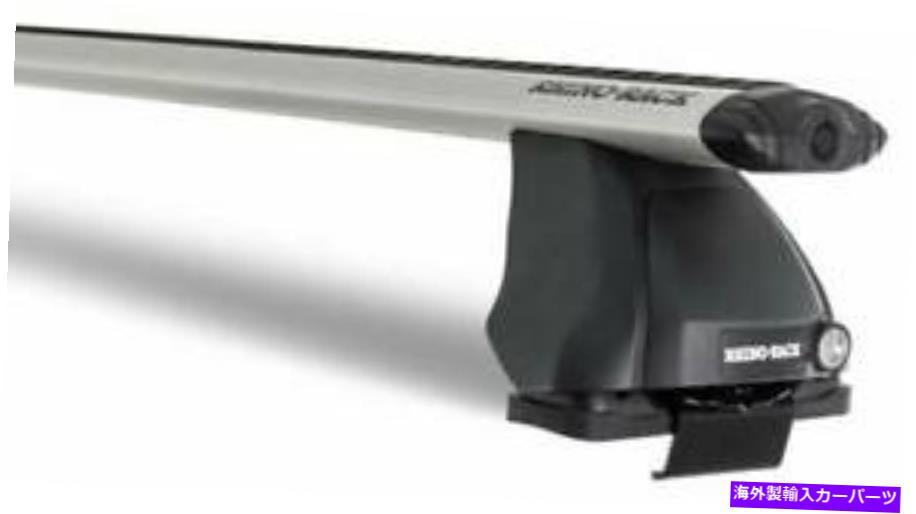 ルーフキャリア Rhino Rack 10-16フィットビュイックラクロス4DRセダンボルテックス2500ブラック2バールーフラック Rhino Rack 10-16 Fits Buick Lacrosse 4dr Sedan Vortex 2500 Black 2 Bar Roof Rack