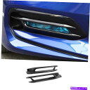 フォグライト ホンダアコード2018-2020カーボンファイバーエクステリアフロントフォグライトフレームトリム2PCS For Honda Accord 2018-2020 Carbon Fiber Exterior Front Fog Light Frame Trim 2PCS(2)