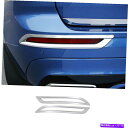 フォグライト Volvo XC60 2018-2021 Bright Chromeリアフォグライトランプカバートリム2PCSに適しています Fit For Volvo XC60 2018-2021 Bright Chrome Rear Fog Light Lamp Cover Trim 2PCS(2)