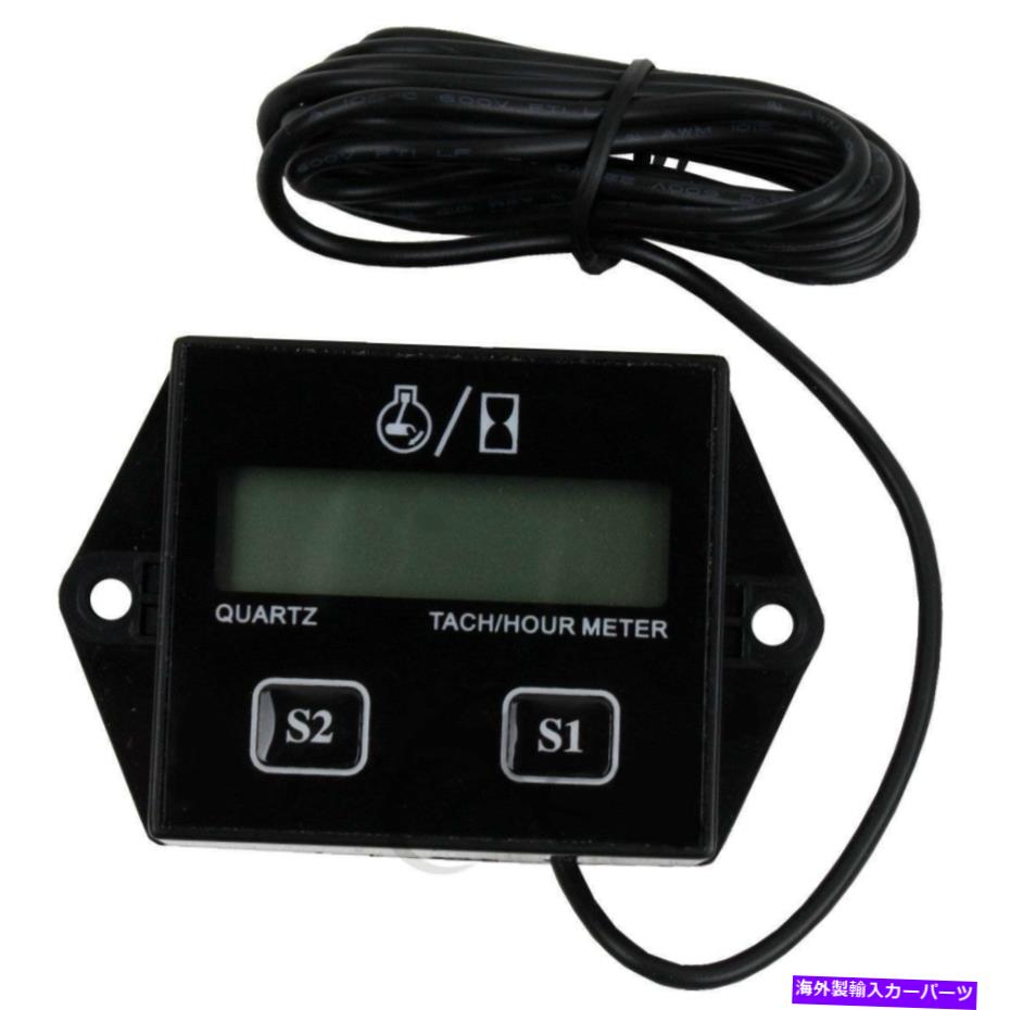 ᡼ Digital Tach Hour Meter᡼ATV UTV󥸥2/4ȥŬƤޤ Digital Tach Hour Meter Tachometer Gauge Fit For ATV UTV Gas Engines 2/4 Stroke