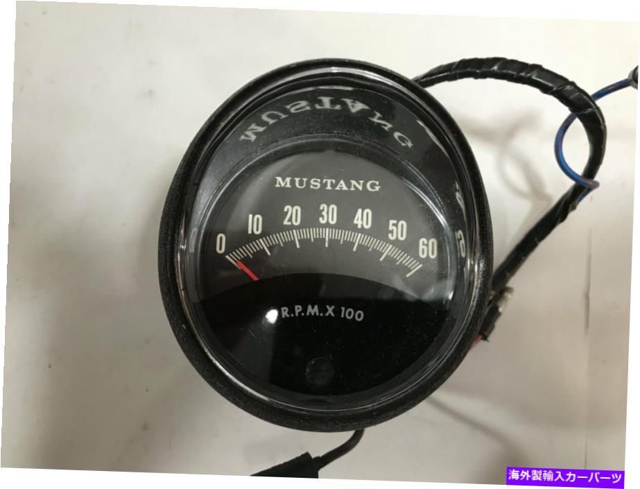 タコメーター 1965マスタングラリーパックタコメーターnos 1965 Mustang Rally Pac Tachometer NOS