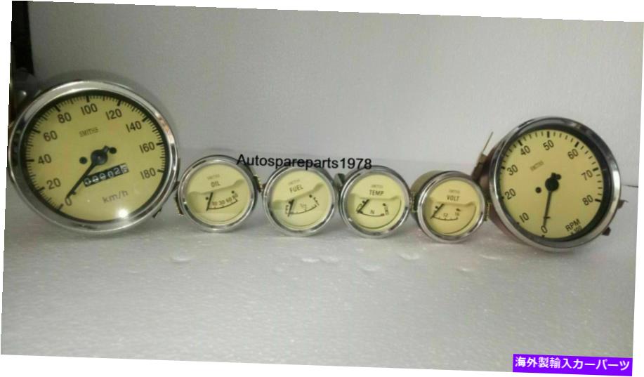 ᡼ 饷åޥΥꥢߥô100mmᥫ˥륿᡼+᡼å磻 Classic Magnolia Smiths Rep 100mm mechanical tachometer+ Tachometer clock wise
