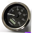 タコメーター タコメーター/時間メーター0-3000 RPMオルタネーター信号ゲージSAEベゼル +24V Tachometer/Hourmeter 0-300...