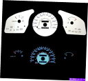 タコメーター 97-01フォードエスコートw/oタックブルーインディグログローホワイトゲージ97 98 99 00 01 97-01 Ford Escort w...