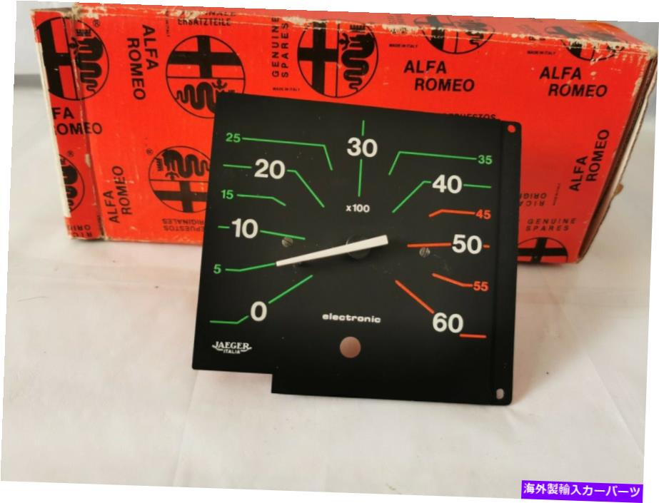 タコメーター ツールタコメーターAlfa Romeo Alfetta 83 Turbodiesel Jeager Nos Tool Tachometer Alfa Romeo Alfetta 83 Turbodiesel Jeager NOS