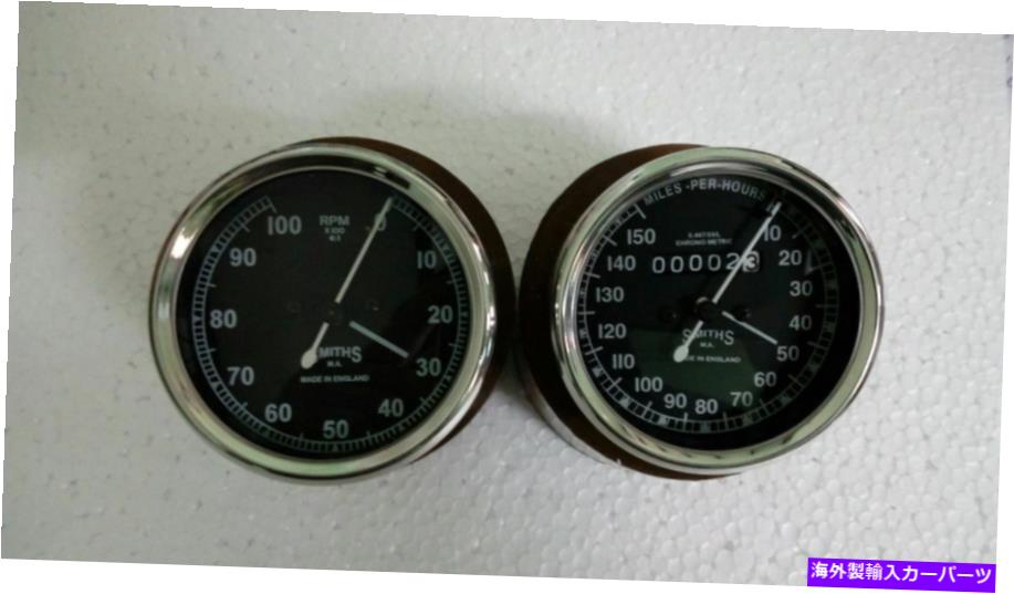 ᡼ ߥ150 mphԡɥ᡼10,000 rpm᡼80 mmM12x1åɥץꥫ Smiths 150 mph Speedometer 10,000 rpm Tachometer 80 mm , M12x1 thread Replica