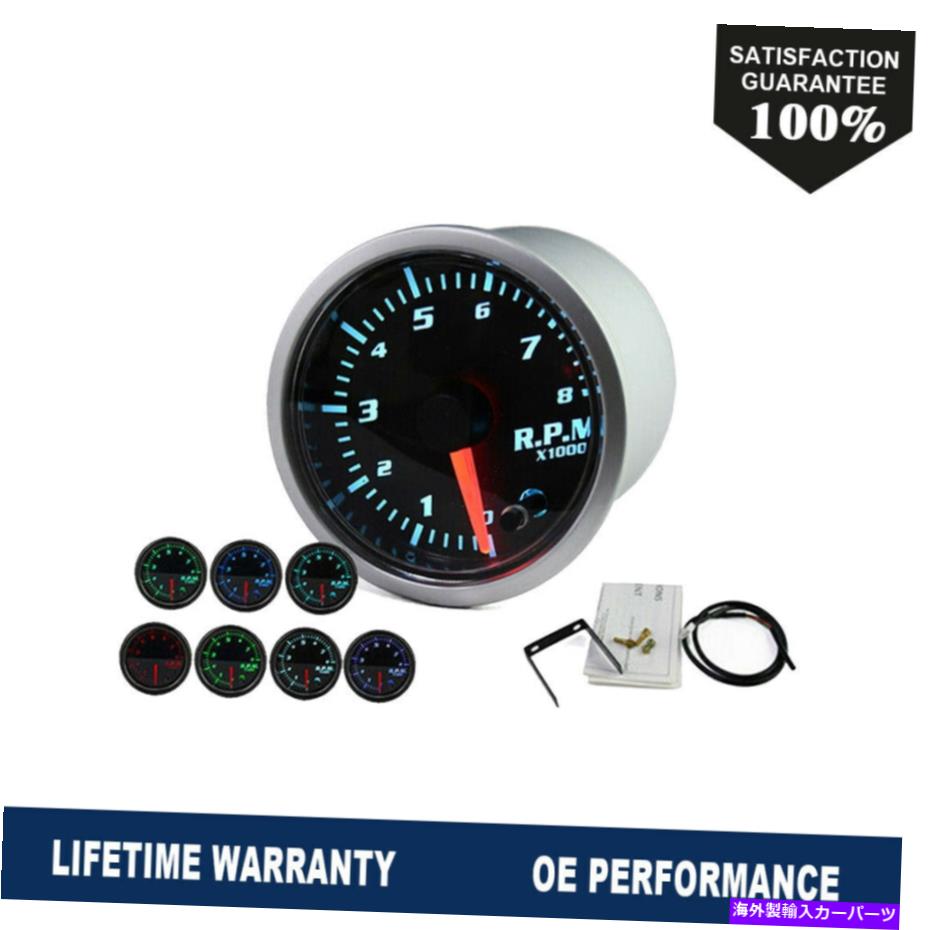 Us Custom Parts Shop USDM㤨֥᡼ 52mm˥С0-8000 RPM᡼12V祲᡼57*54mm LED᡼ 52mm Universal 0-8000 RPM Tachometer 12V Tacho Gauge Meter 57*54mm LED Car MeterפβǤʤ60,830ߤˤʤޤ