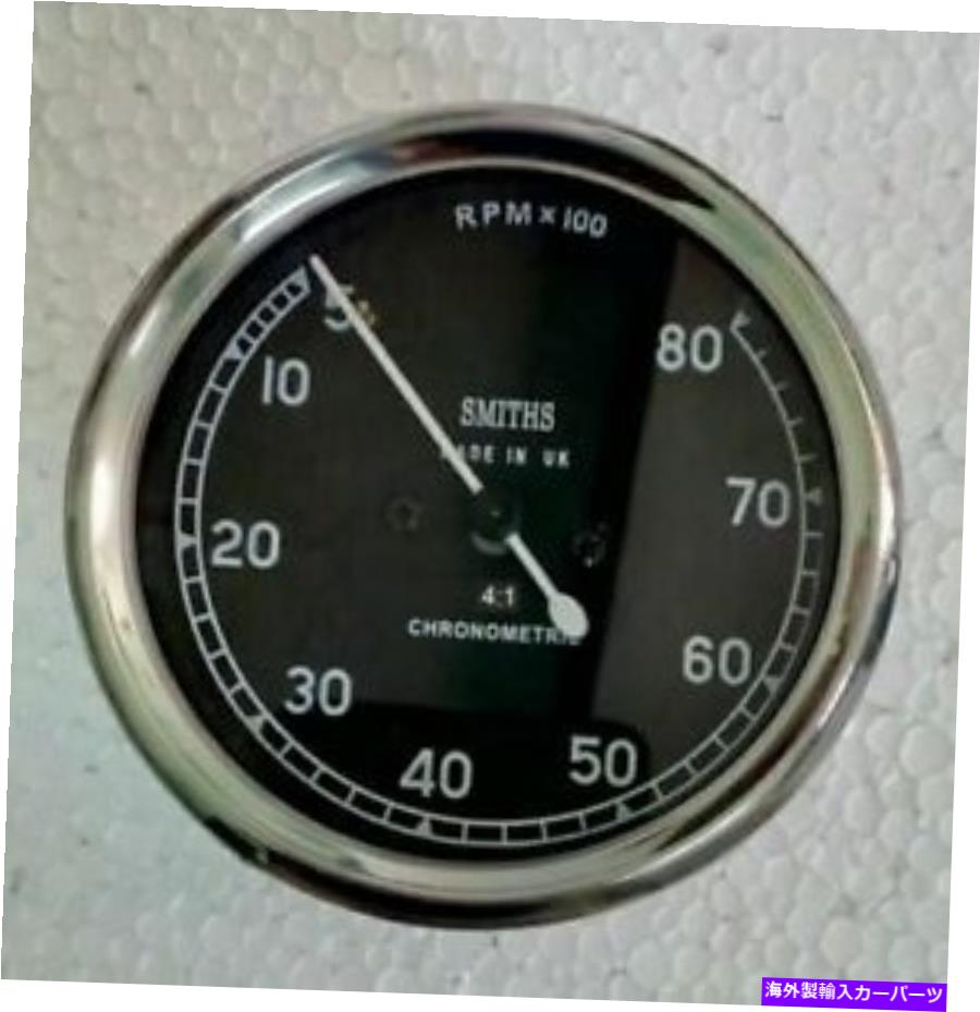 タコメーター カウンタークロックスミスレプリカタコメーター80 mmフィットメント8000?? rpm M12x 1、4：1比 Counter Clock Smiths Replica Tachometer 80 mm fitment 8000 rpm M12x 1 ,4:1 Ratio