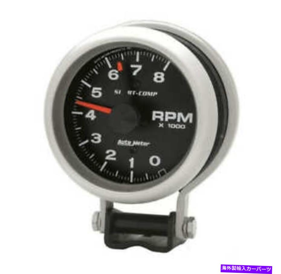 タコメーター Aut3780 Autometer 3780 Sport-Compタコメーター、3-3/ 4 "、8k rpm、Pedestal w/ Red AUT3780 Autometer 3780 Sport-Comp Tachometer, 3-3/4", 8K Rpm, Pedestal W/ Red