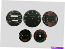 タコメーター ポルシェ911 964 993 300 kmhスピードメーターダイヤルゲージクラスターオーバーレイディスク Porsche 911 964 993...