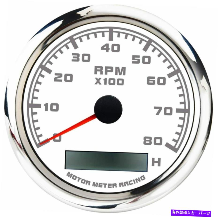 タコメーター 車のマリンボート用の時間メーター8000 rpmの防水量を備えた85 mmタコメーター W PRO 85 ..