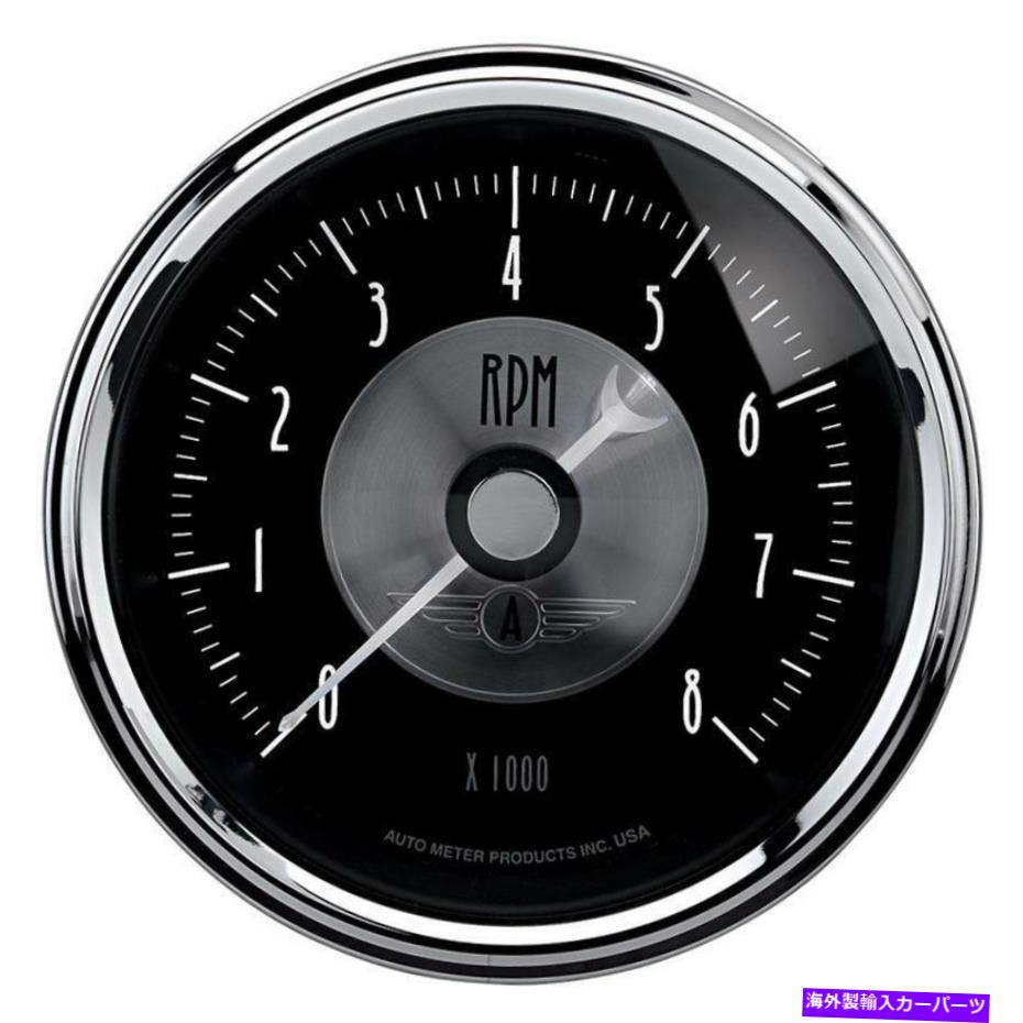 タコメーター プレステージシリーズの自動車ブラック3-3/8in 8000rpmタコメーターゲージ-AM2096 Autometer for Prestige Series Black 3-3/8in 8000RPM Tachometer Gauge - am2096