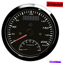 タコメーター 85mm gps速度計走行距離計200km/hタコメーター0-8000rpm with gpsアンテナ 85mm GPS Speedometer Odometer 200km/h With Tachometer 0-8000RPM With GPS Antenna(2)