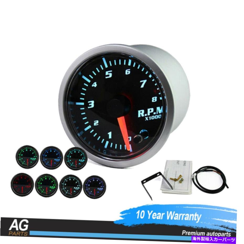 Us Custom Parts Shop USDM㤨֥᡼ 52mm˥С0-8000 RPM᡼12V祲᡼57*54mm LED᡼ 52mm Universal 0-8000 RPM Tachometer 12V Tacho Gauge Meter 57*54mm LED Car MeterפβǤʤ60,830ߤˤʤޤ