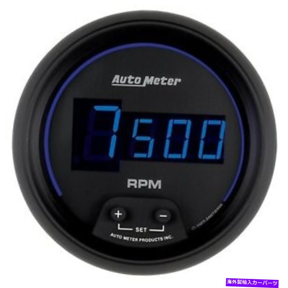 タコメーター 自動車6997ブラックコバルトデジタルタコメーターゲージ10000RPM Autometer 6997 Black Cobalt Digital Tachometer Gauge 10000RPM