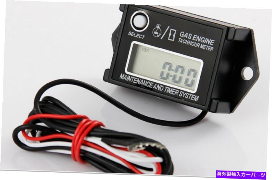 ᡼ ȥǥ륿᡼᡼w/ max rpmꥳ2/4ȥɿ NEW Kart Digital Tachometer Hour Meter w/ Max RPM Recall 2/4 Stroke Waterproof