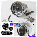 タコメーター 3.7 5 カータコメーターゲージ調整可能シフトライト7色バックライト0-8000rpm 3.7 5 Car Tachometer Gauge Adjustable Shift Light 7 Colors Backlight 0-8000RPM