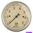 タコメーター オートメーター1898アンティークベージュエレクトリックタコメーター AUTO METER 1898 Antique Beige Electric Tachometer